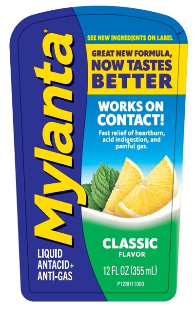 Label (Mylanta Classic)
